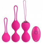 10 Speeds Vibration Wireless Remote Kegel Ball Vaginal Tighten Exercise Trainer Ben Wa Vibrator Sex Toys for Women Sex Products