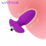 VATINE Male Sex Toys G-spot Jumping Egg Silicone Anal Plug Sex Shop Butt Plug Prostate Massager Bullet