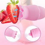 EXVOID Tongue Egg Vibrator 12 Speeds G-spot Vagina Massager Oral Licking Vibrators Clitoris Stimulator Adult Sex Toys for Women