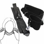 BDSM Collar Handcuffs harness Sex Toy for woman Fetish Restraints Bondage Strap on Sexy Locking Neck ring cuffs Spreader cosplay