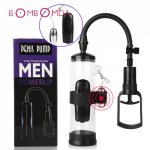 Sex Toy For Men Electric Penis Pump Vibrator Vacuum Train Male Vibrator Enlarger Enlargement Sucking Vacuum Sleeve Masturbator