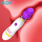 Sex Toys for Woman Magic Rod G-spot Vibrator Clitoris Stimulate Silicone Female Masturbation AV Stick Massage Stick 10 Speed