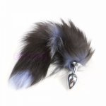 Fox, New Love Faux Fox Tail Butt Anal Plug Sexy Romance Funny Adult Product Sex Toy