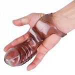 New Pussy Finger Sleeve Vibrator G Spot Massage Clit Stimulate Sex Toys For Women Female Masturbator Sex Accessories-20