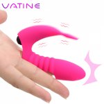 VATINE Finger  Vibrator Stimulate Single Frequency Women Masturbator Clitora G Spot Vibrator Sex Product
