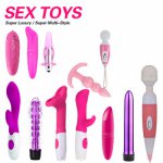 Dildo Vibrator For Women Bullet Vibrator G Spot Vagina Massager Butt Plug Sex Toys Anal Plug Vibrator For Female Adult Products