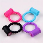 Silicone Penis Clitoris Vibrator for Men Stretchy Delay Penis Vibrator Cock Ring Penis Ring Sexy Toys for Male Sex Products Sexo