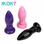 Ikoky, IKOKY Jelly Anal Plug Sex Toys for Women Men Prostate Massage Masturbator Butt Plug Skin Feeling Anal Stimulator Adult Products