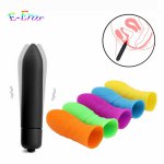 Orissi, ORISSI Finger Vibrator Vagina Stimulation Long Bullet Vibrator Sex Toys for Women Breast Massager Clit Stimulate Adult Products