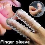 Vinger Mouw Siliconen Transparante Vibrator Springen Ei Seksspeeltje voor Vrouwelijke Sex Toys For Women Lesbische Orgasme Toy