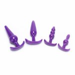 Silicone Anal Plug Beads Sex Toys 4PCS/1PCS Butt Plug Anal Dildo Erotic Anal Toys Prostate Massager For Woman Men Gay
