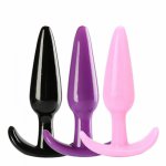 Anal Plug Beads Jelly Toys Skin Feeling Dildo Adult Sex Toys for Men, Sex Products Butt Plug Sex Toys for Woman