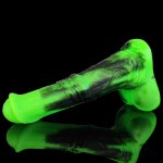 Huge Dildo Silicone Green Black Butt Plug Men Anal Plug Horse Dildos Dragon Sex Toys For Women Animal Fake Penis Art SexShop