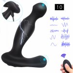 Anal Toys Prostate Stimulator Silicone Vibrator Gay Sex Toys Wireless Remote Vibrator Male Prostate Massager Anal Plug Sex Toys