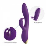 USB Vibrator G Spot Dildo Ant Vibrator For Women Dual Vibration Silicone Waterproof Female Vagina Clitoris Massager Sex Toys