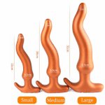 Anal Butt Plug Soft Silicone Anal Dildo Plug For Vagina Anus Pussy Prostate Massager For Men Anal Sex Toys For Women Gay Couples