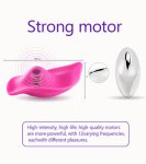 Wearable Panty Vibrator with Remote Control,Wireless C String Panties Lay On Dildo,Clit Vagina Orgasm Adult Sex Toy For Women