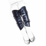 Women Calf  Bondage Restraint Sex Toys for Women BDSM Fetish Leg Binder Cuffs PU Leather Role Play Sex Products in Adult Game