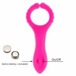 Clitoris Stimulation Nipple Massage Vibrator Couple Sex Toy Vagina Penis Vibration Clip For Women Hot