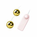 Multi-speed Double Golden Ball Vibrators for Women Egg Butt Plug Anal Vagina Vibrator Adult Sex Toys Erotic Intimate Goods Shop