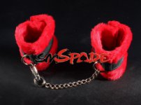 red and black real velvet handcuffs, adult sex toys for couples restraining game velvet handcuffs, sexy leather ankle cuffs
