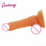 candiway Suction Dildo Sex Toy for Women Foreplay Sex Products Masturbation Fake Penis cock Sexy porn Product anal plug