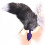 Fox, Huge Fox Tail Anal Sex Toys Large Butt Plug Dilatador Prostata Massager For Men Woman Gay Adult Anus Expansion Big Anal Beads