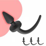 Long Tail Anal Dilator BDSM Game Sex Dog Tail Anal Plug Butt Plug For Men Gay Anal Plug Anal Beads Anal Sex Toys For Women