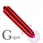 Portable Mini Bullet Vibrator Clitoris Stimulator G-spot AV Stick Erotic Sex Toy for Women Single Speed Climax Massager Sex Shop