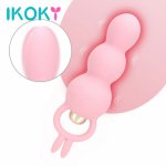 Ikoky, IKOKY Prostate Massager Sex Toys for Women Men Sex Products Butt Plug Masturbation Vibrator Anal Plug 7 Speed