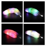 Fox, Luminous light fox tail Metal silicone anal beads butt plug erotic gay BDSM cosplay party game insert Anus Sex toy for couple