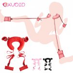 EXVOID Sex Products Handcuffs Sex Toys For Couples Flirting BDSM Bondage Adult Games Ankle Cuffs Kit Sex Shop Slave Restraints