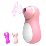 7-frequency Vibrating Tongue Licking Sucking Vibrator Blowjob Female Masturbation  Clitoral Nipple Stimulator Sex Toys for Woman