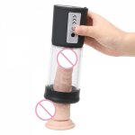 Sex Toys for Men Delayed Ejaculation Telescopic Penis Extend Penis Pump Erotic Penis Enlargement Male Erection Training
