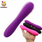 DopaMonkey Soft Silicone Magic Wand 10 Speed Vibrator  USB rechargeable Sex Toys for Women dildo Clit G spot Stimulate Vibrator