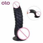 OLO Dinosaur Dildo Real Huge Cock With Suction Cup Strapon Big Dick Orgasm Massage Adult Sex Toys for Women Masturbation