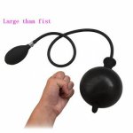 Silicone Inflatable Anal Plug Expandable Anal Dilator Dildo Sex Shop SM Sadism & Masochism Toys For Women Men Gay Adult Game