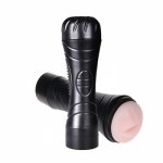 Male Vibrating Masturbation Cup Artificial Silicone Realistic Vagina Pussy mouth Sucking Tighten Sex Toys For Men