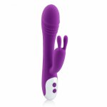 Woman Double shock 30 frequency G-Spot Dildo Dual Vibration Female Vagina Clitoris Silicone Waterproof adult sex toys