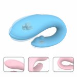 Double Motor Vibrator Sex Toys Shop For Adults Women Wearable Vibration G Spot Clitoris Stimulator U Type Vibrating Strapon Toys