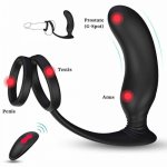 9 Vibration Mode Wireless Remote Control Vibrator For Men Anal Sex Toys Prostate Massager Feelingirl Male Vibrators Penis Ring