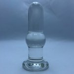 Crystal Glass Anal Plug Anal Dilator ButtPlug Masturbation Anal Dildo G-spot Stimulation Masturbation anal Sex toy For Woman Men