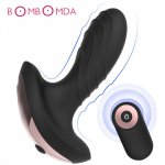 Remote Control Male Prostate Massager Anal Vibrator Silicone 10 Speeds Dildo Butt Plug Sex Toys for Men Masturbator For Adults
