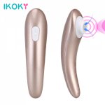 IKOKY 10 Speed Nipple Sucker Tongue Clit Sucking Vibrator Blowjob Clitoris Vagina Stimulator Breast Massager Sex Toys for Women