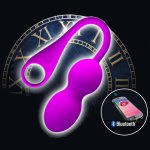 Vibrator App Remote Control Vaginal Tighting Kegel Balls 12 Speeds Sex Toys for Women Smart Phone Control G-spot Massager