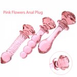 Glass butt plug new arrival unisex anal plug for men women masturbation sex tools for couples anal trainer for couples sex toys