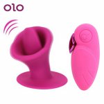 OLO 10 Mode Tongue Vibrator Oral Sex Massager Sex Toys for Women Female Masturbator Clitoris Stimulator Adult Sex Products