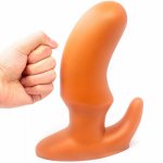 New Super Soft Liquid Silicone Anal Plug Vagina Anus Stimulator Prostate Massage Anal Plug Adult Gay Anal Sex Toys For Men Woman