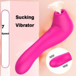 Sex Sucking Anal Vibrator for Women Clitoris Sucker Blowjob Tongue Stimulator Nipple Vagina Vibrating Massager Sex Toys Sex Shop