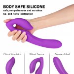 VATINE Sex Toys for Couples Anal Massager Dildo Vibrator Penetration Strap-on Dildos Toys Double Vibrating Strapon Lesbian